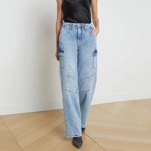L’AGENCE brand new with tags Brooklyn utility denim